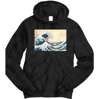 Funny Wave Capybara Surfing Rodent Tie Dye Hoodie