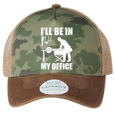 Funny Woodworking Carpenter Carpentry Woodworker Legacy Tie Dye Trucker Hat