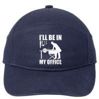 Funny Woodworking Carpenter Carpentry Woodworker 7-Panel Snapback Hat