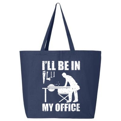 Funny Woodworking Carpenter Carpentry Woodworker 25L Jumbo Tote