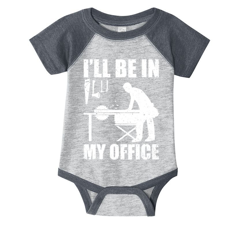Funny Woodworking Carpenter Carpentry Woodworker Infant Baby Jersey Bodysuit