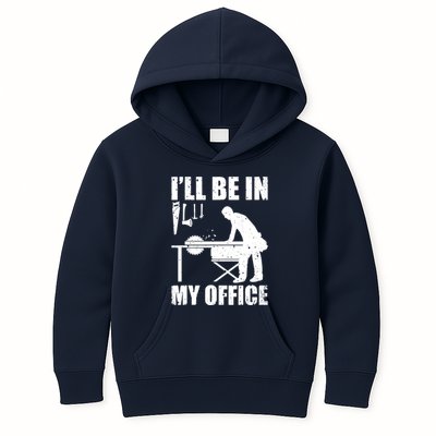 Funny Woodworking Carpenter Carpentry Woodworker Kids Hoodie