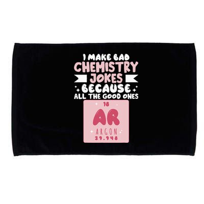 Funny Wo Chemist Scientist Chemistry Teacher Microfiber Hand Towel