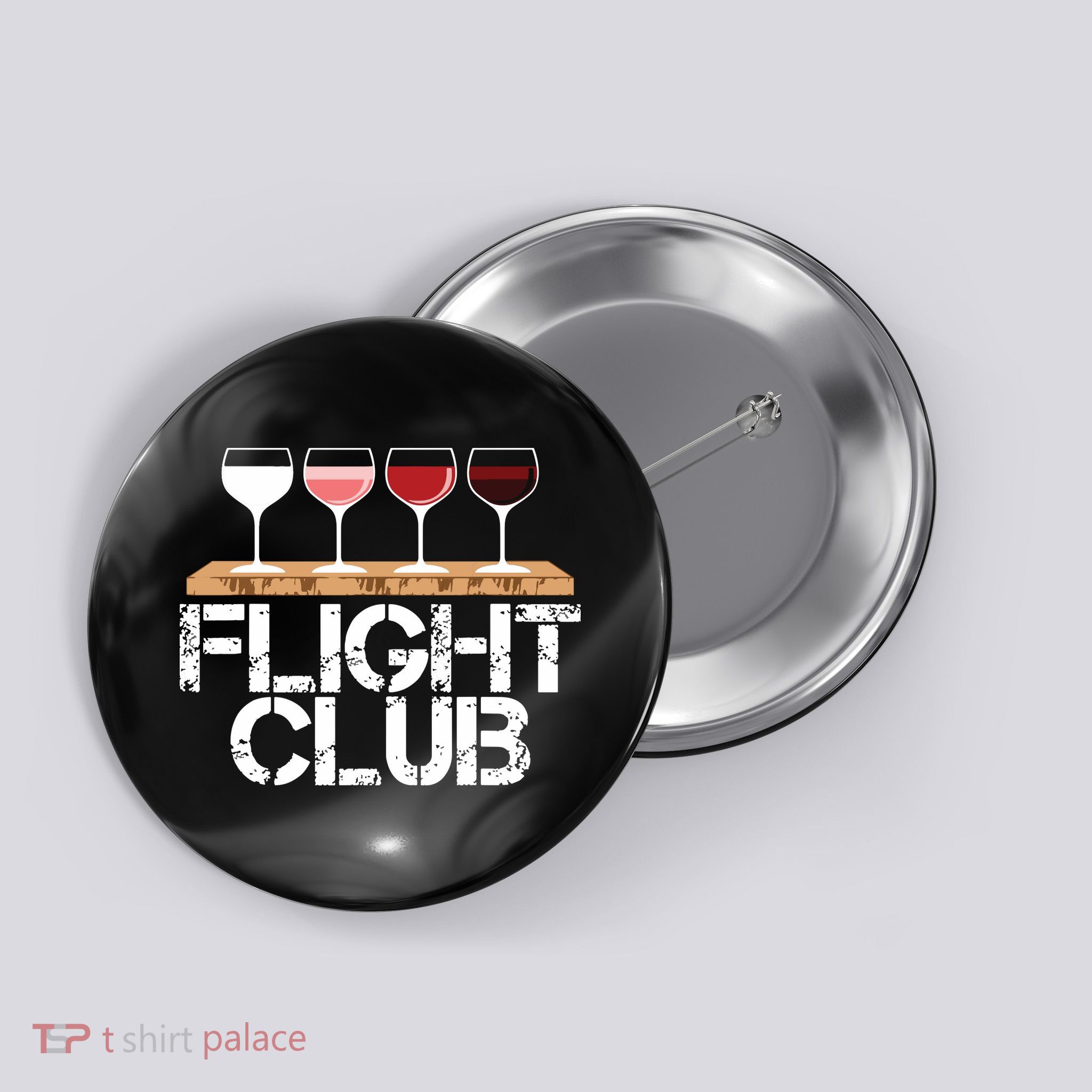Flight Wine Club FOMO Wine Tasting Sample Rose Red White Button