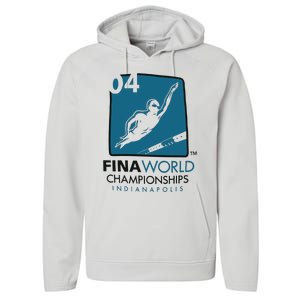 FINA World Championships Indianapolis Swimming Performance Fleece Hoodie