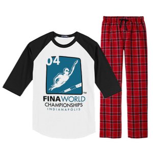 FINA World Championships Indianapolis Swimming Raglan Sleeve Pajama Set