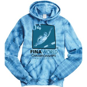 FINA World Championships Indianapolis Swimming Tie Dye Hoodie