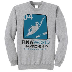 FINA World Championships Indianapolis Swimming Tall Sweatshirt