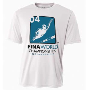 FINA World Championships Indianapolis Swimming Cooling Performance Crew T-Shirt