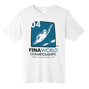 FINA World Championships Indianapolis Swimming Tall Fusion ChromaSoft Performance T-Shirt