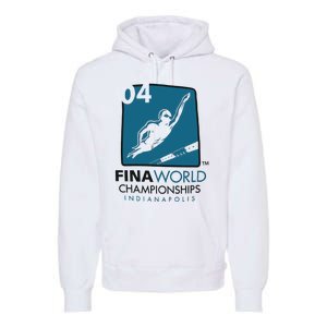 FINA World Championships Indianapolis Swimming Premium Hoodie