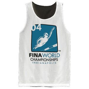 FINA World Championships Indianapolis Swimming Mesh Reversible Basketball Jersey Tank