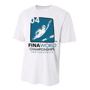 FINA World Championships Indianapolis Swimming Performance Sprint T-Shirt