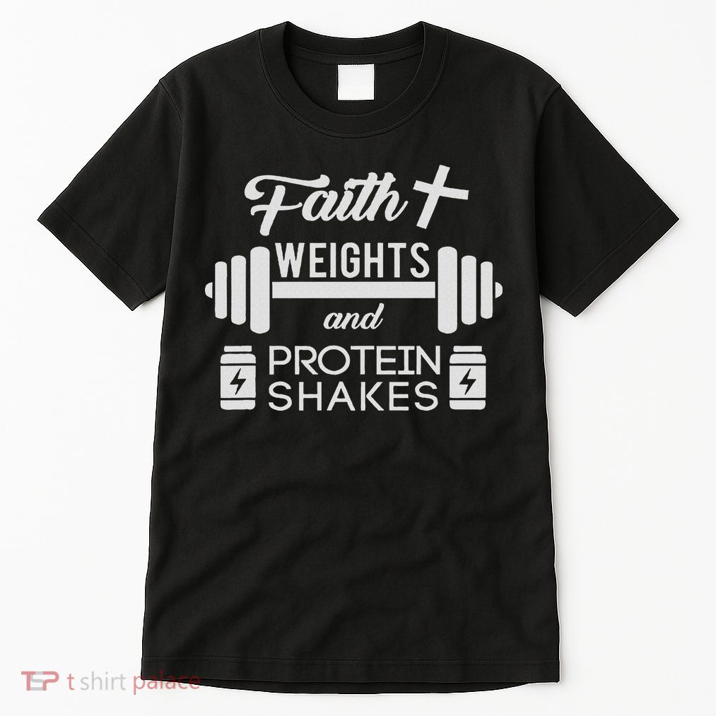 Faith Weights Christian Gym Weightlifting Workou Tall T-Shirt