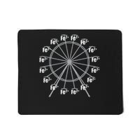 Ferrous Wheel Chemistry Ferris Fe+2 Nerd Science Lover Funny Mousepad