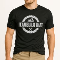 Funny Woodworker Carpenter I Can Build That Woodworking Performance Shirt
