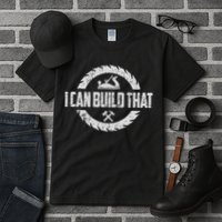 Funny Woodworker Carpenter I Can Build That Woodworking Tall T-Shirt