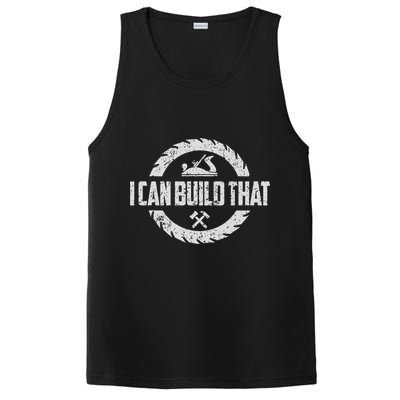 Funny Woodworker Carpenter I Can Build That Woodworking PosiCharge Competitor Tank