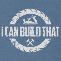 Funny Woodworker Carpenter I Can Build That Woodworking Garment-Dyed Sweatshirt