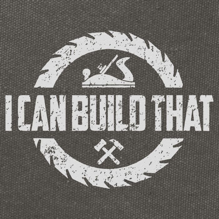 Funny Woodworker Carpenter I Can Build That Woodworking Cotton Canvas Backpack
