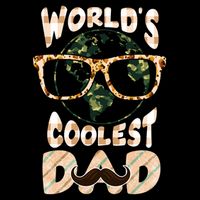 Funny World's Coolest Dad Beard Matchhing Family Gift For Father's Day City Backpack