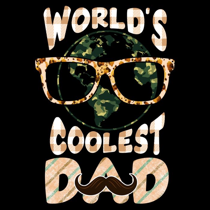 Funny World's Coolest Dad Beard Matchhing Family Gift For Father's Day City Backpack