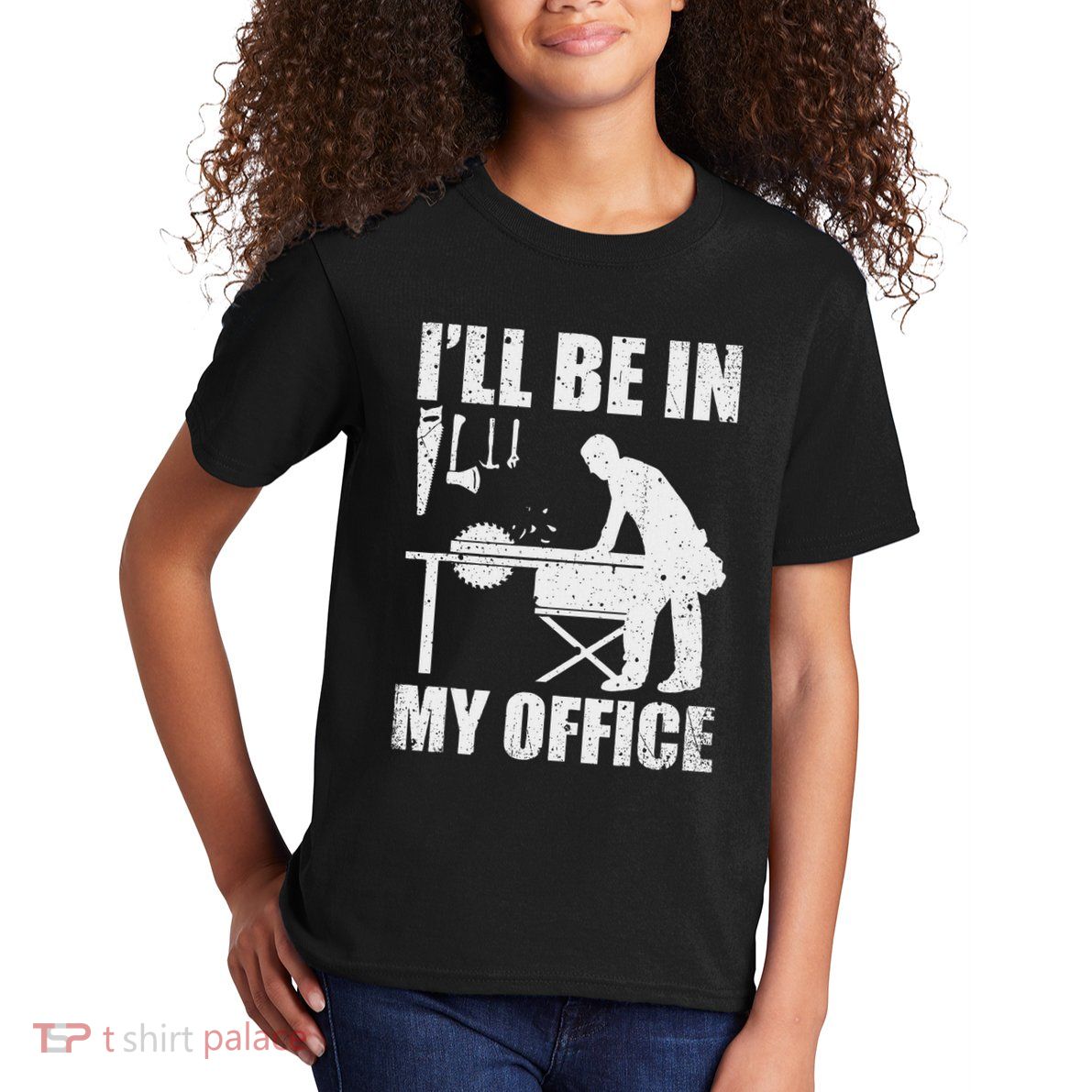 Funny Woodworking Carpenter Carpentry Woodworker Gift Short Sleeve Kids T-Shirt