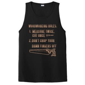 Funny Woodworking Carpentry Wood Lathe Funny Carpenter Gift PosiCharge Competitor Tank