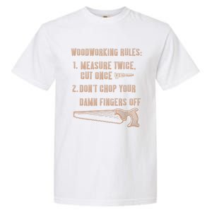 Funny Woodworking Carpentry Wood Lathe Funny Carpenter Gift Garment-Dyed Heavyweight T-Shirt