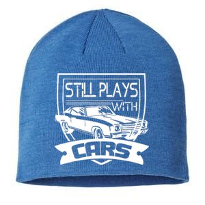 Father With Cars Sustainable Beanie