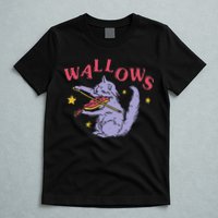 Funny Wallows Cat Fiddle T-Shirt