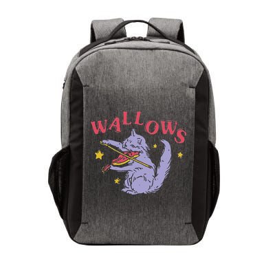 Funny Wallows Cat Fiddle Vector Backpack