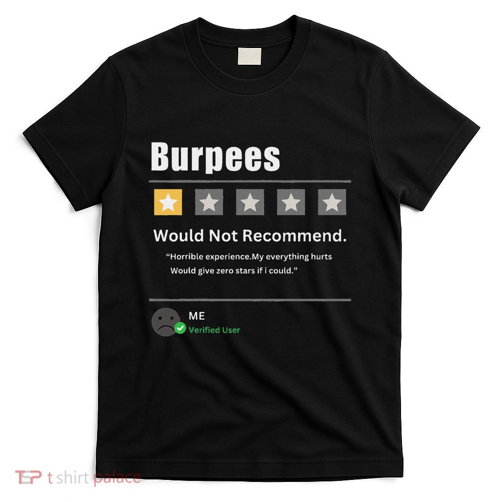 Funny Workout Costume Adults Black Modern T-Shirt