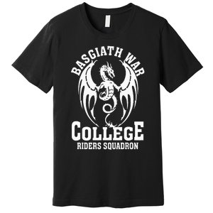 Fourth Wing College Riders Dragon Premium T-Shirt