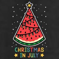 Funny Watermelon Christmas in July Wo  Golf Towel