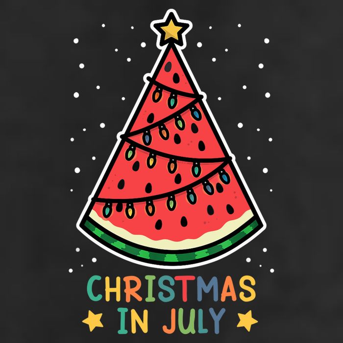 Funny Watermelon Christmas in July Wo  Golf Towel