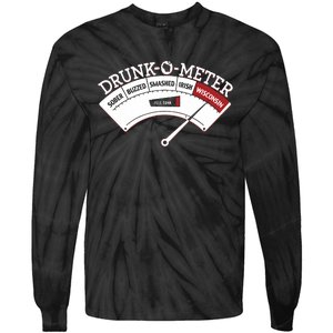 Funny Wisconsin Drinking Wisconsin Drunk Funny Tie-Dye Long Sleeve Shirt