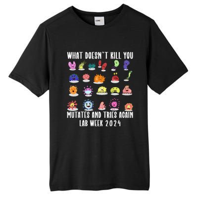 Funny What DoesnT Kill You Mutates Biology Lab Week 2024 Gift Tall Fusion ChromaSoft Performance T-Shirt