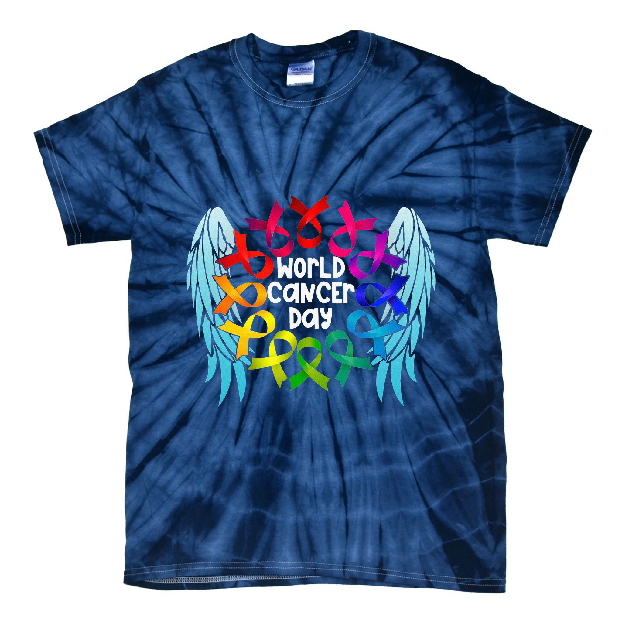 Funny World Down Syndrome Day To Fight Cancer Tie-Dye T-Shirt