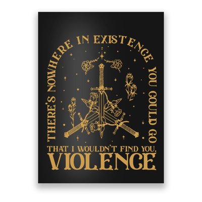 Fourth Wing Double Sided Rebecca Yarros Violet Sorrengail Poster