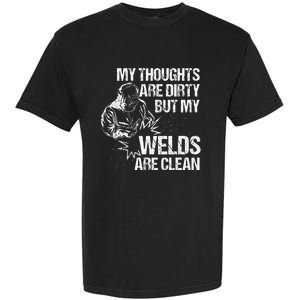 Funny Welding Designs For Men Dad Metal Workers Blacksmith Garment-Dyed Heavyweight T-Shirt