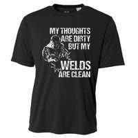 Funny Welding Designs For Men Dad Metal Workers Blacksmith Cooling Performance Crew T-Shirt