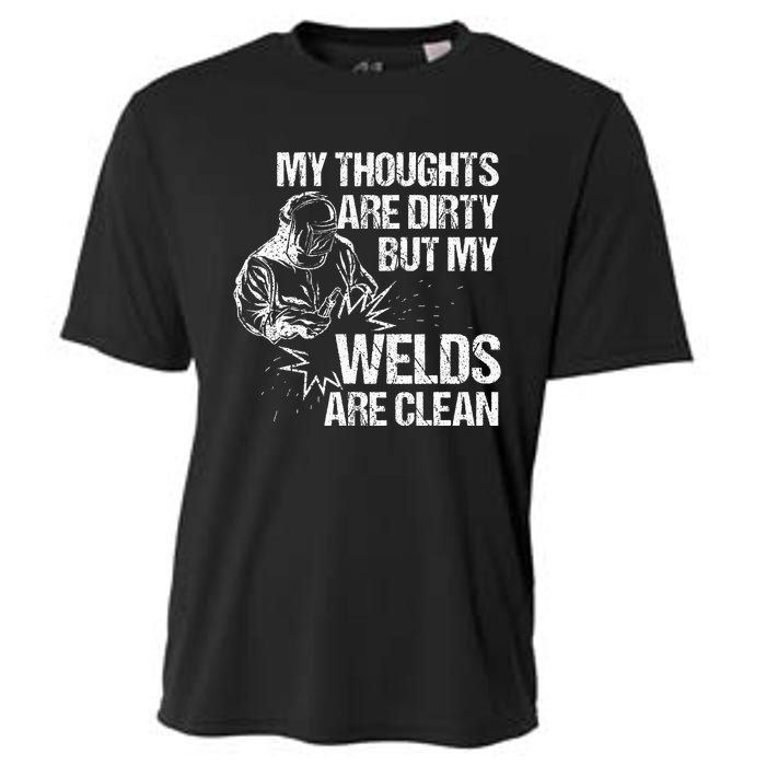 Funny Welding Designs For Men Dad Metal Workers Blacksmith Cooling Performance Crew T-Shirt