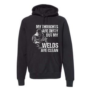 Funny Welding Designs For Men Dad Metal Workers Blacksmith Premium Hoodie