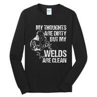 Funny Welding Designs For Men Dad Metal Workers Blacksmith Tall Long Sleeve T-Shirt