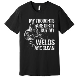 Funny Welding Designs For Men Dad Metal Workers Blacksmith Premium T-Shirt