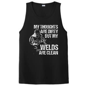 Funny Welding Designs For Men Dad Metal Workers Blacksmith PosiCharge Competitor Tank