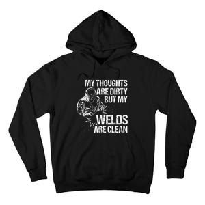 Funny Welding Designs For Men Dad Metal Workers Blacksmith Tall Hoodie