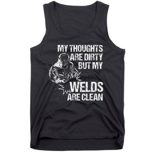 Funny Welding Designs For Men Dad Metal Workers Blacksmith Tank Top