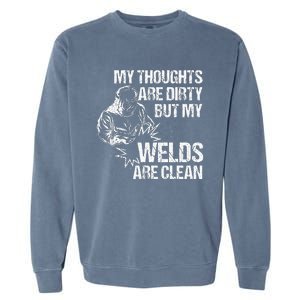 Funny Welding Designs For Men Dad Metal Workers Blacksmith Garment-Dyed Sweatshirt